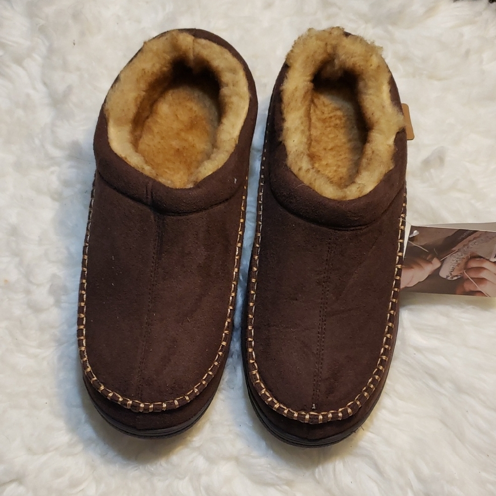 Zigzagger Cozy Wool Lined Slippers